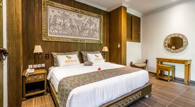 Люкс с балконом Huts Rock Ubud