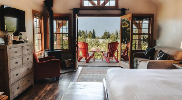 Номер Luxury Heather Mountain Lodge