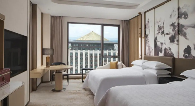 Двухместный номер Deluxe Sheraton Yunfu Xinxing Hotel
