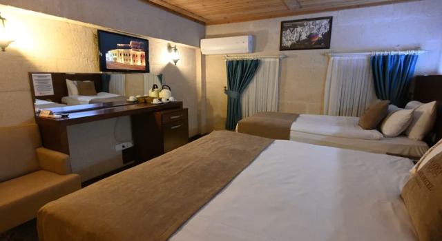 Трёхместный номер Standard c 1 комнатой Aden Hotel Cappadocia