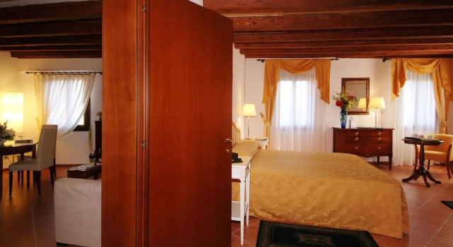 Апартаменты Superior c 1 комнатой с видом на канал Residence Corte Grimani