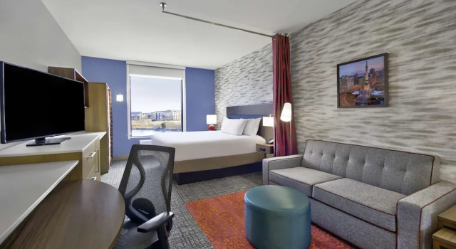 Двухместный люкс Home2 Suites By Hilton Whitestown - Indianapolis Northwest