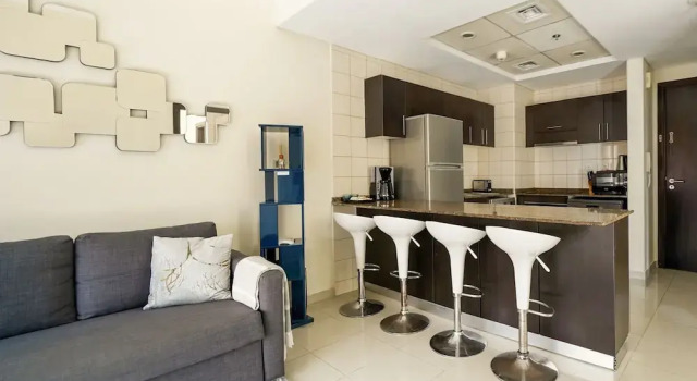 Contemporary One Bedroom with Full Marina View, Забронировать Апартаменты/квартира Апартаменты Эмирата Дубая, рядом с Dubai Marina Yacht Club, Апартаменты/квартира