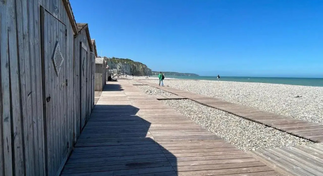 Апартаменты с 2 комнатами Le Gite du Petit Buccin a 2 Mn de la Mer.