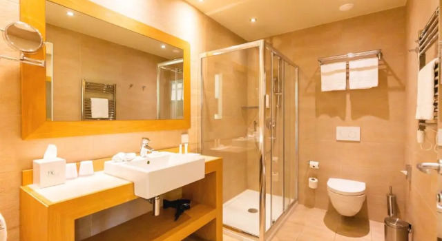 Двухместный номер Comfort с видом на сад Kurhaus Cademario Hotel & SPA