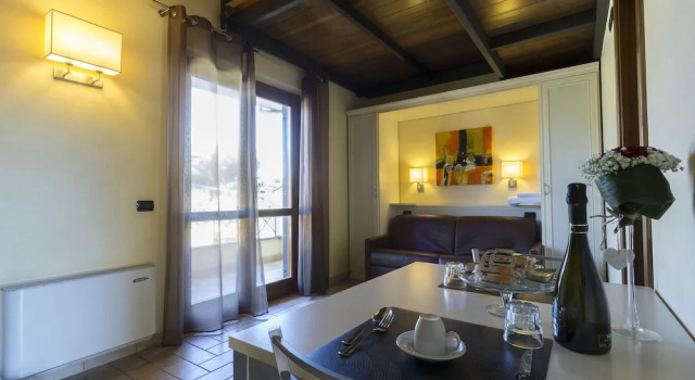 Апартаменты Classic с балконом Borgo Castel Savelli