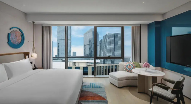 Номер Standard Hotel Indigo Suzhou Jinji Lake by IHG