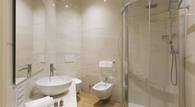 Standard- dobbelt værelse med altan Hotel Bellevue
