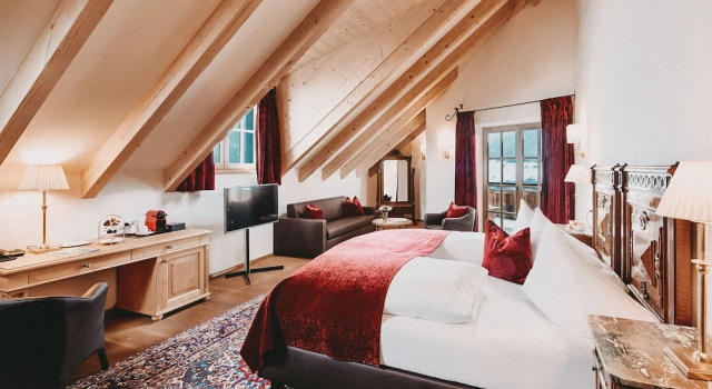 Двухместный номер Superior с балконом Hotel Schloss Mittersill