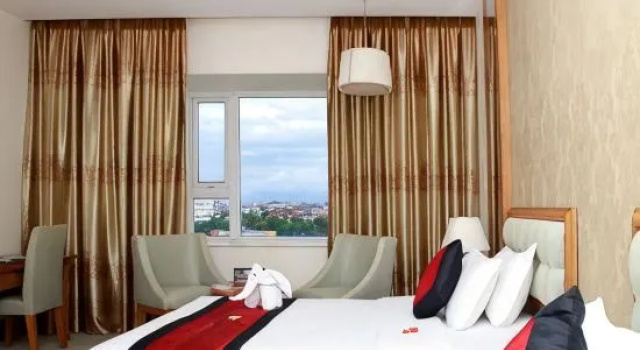 Номер Deluxe с видом на город Sai Gon Dong Ha Hotel - a member of Saigontourist Group