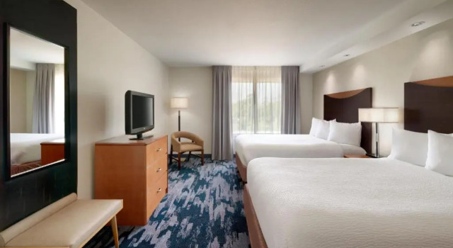 Четырёхместный номер Standard Fairfield Inn & Suites by Marriott Tallahassee Central
