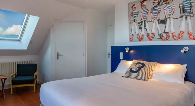 Полулюкс с видом на море Hôtel & Spa de la Citadelle, Port-Louis - Lorient
