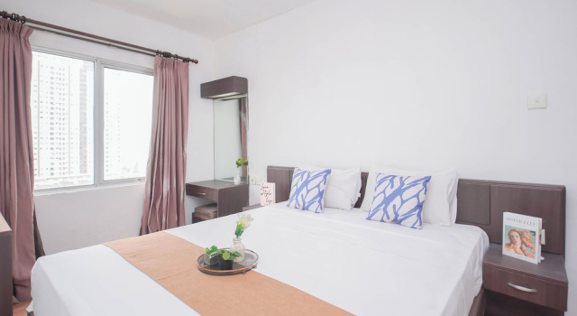 Номер Standard Cozy 2BR Cosmo Residence Apartment near Thamrin City Mall