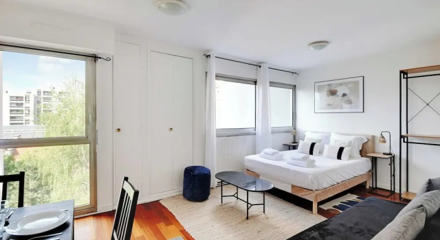 Stunning Studio - 4P - La Villette, Забронировать Апарт-отель Апарт-отели Парижа, рядом с Les Orgues de Flandre, Апарт-отель