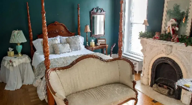Marble Mansion Inn, Buchen Sie Bed & Breakfast Hotels in New England mit Frühstück, Frühstück