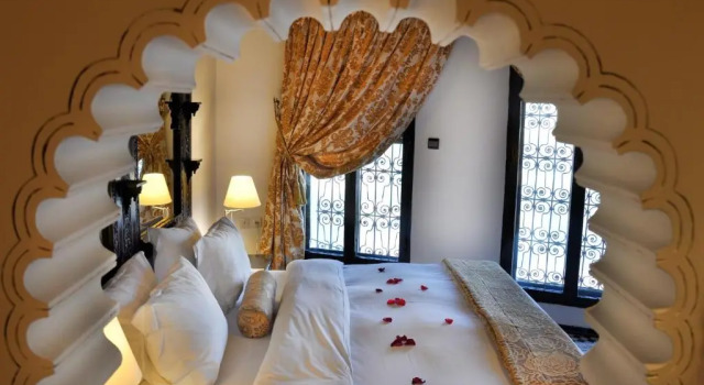 Двухместный номер Deluxe Riad Maison Bleue and Spa