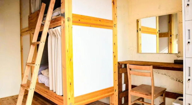 Кровать в общем номере (женский номер) 14 Guesthouse Mt.Fuji