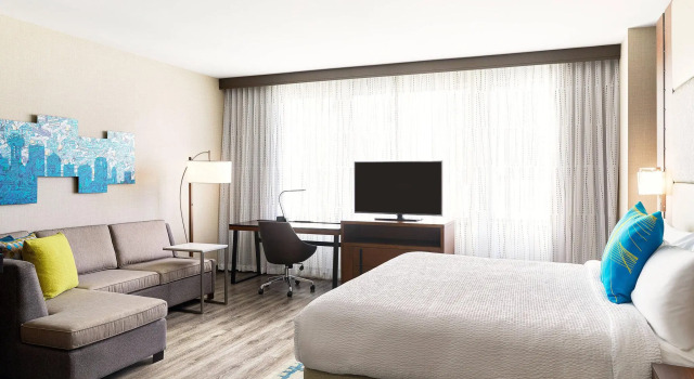 Двухместная студия Residence Inn by Marriott Dallas Downtown