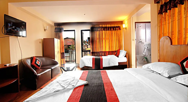 Двухместный номер Deluxe с балконом Hotel Pala