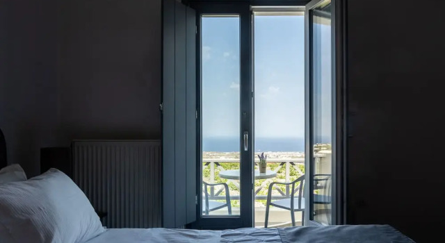 Апартаменты с балконом и с видом на море Ampelos Executive Houses