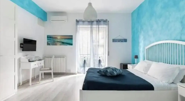 Четырёхместный семейный номер Standard с балконом B&B Sapore di Mare