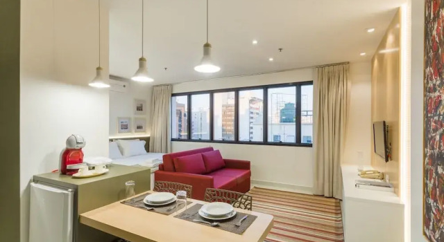 Апартаменты Ce1510 Luxury Huge Apartment by Av Paulista