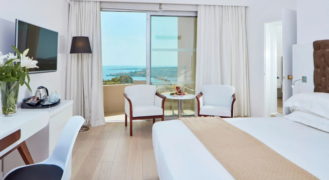 Camera familiare Standard con balcone e con vista mare Grecian Park