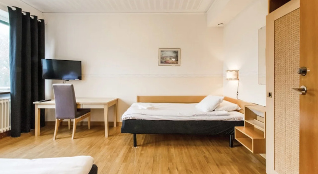 Четырёхместный семейный номер Standard Västerbacken Hotell & Konferens
