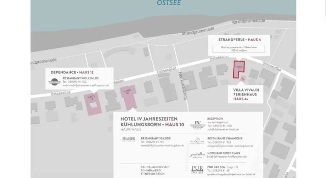 Двухместный номер Standard Hotel IV Jahreszeiten Kühlungsborn
