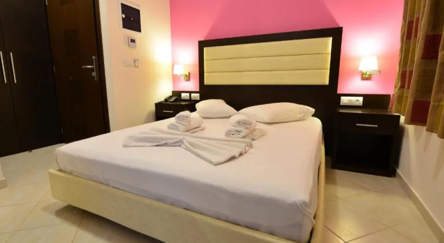 Двухместный номер Standard с балконом и с видом на море Hotel Kyani Akti