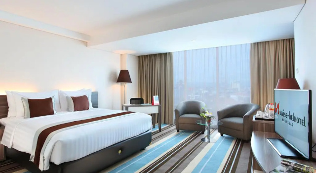 Двухместный номер Deluxe с видом на море Swiss-Belhotel Waterfront Makassar