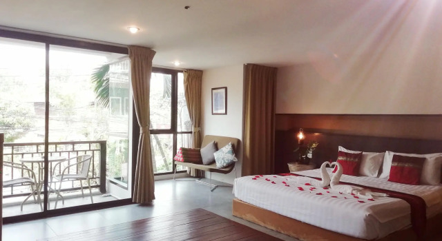 Двухместный номер Standard с красивым видом из окна Mandala House, Chiang Mai