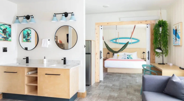 Двухместный люкс с 2 комнатами Gravity Haus Westport
