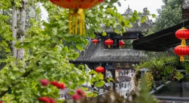 Люкс Qingcheng Mountain Yueshang Qingxiang Hot Spring Hotel