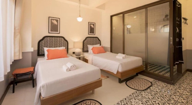 Номер Deluxe с балконом и с видом на сад Chinoir Boutique Phuket Town