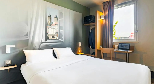 Двухместный номер B&B HOTEL Metz Semécourt