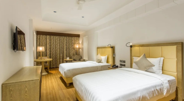 Двухместный номер Deluxe с видом на город Hotel Abika Elite