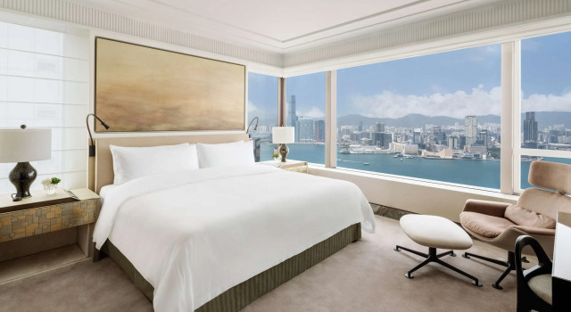 Люкс Premier с видом на гавань Island Shangri-La, Hong Kong