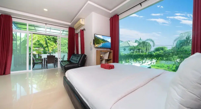 Вилла Elegant 3BR Private Pool Villa Sara near Naiharn