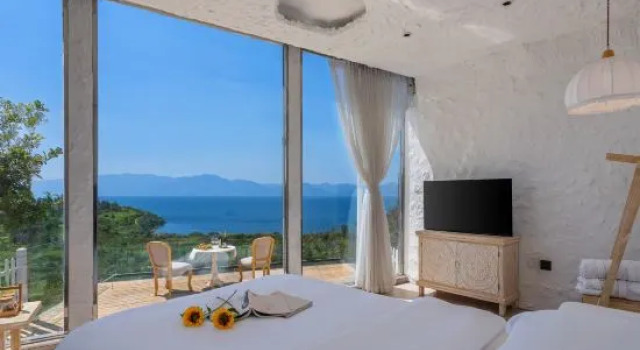 Место под палатку с видом на море Fuxian Lake 25 Degree Blue Hotel