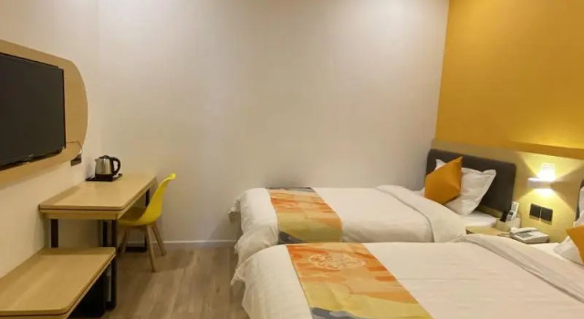 Двухместный номер Standard Shell Hotel Yinchuan Xingqing District Yuhuangge Street