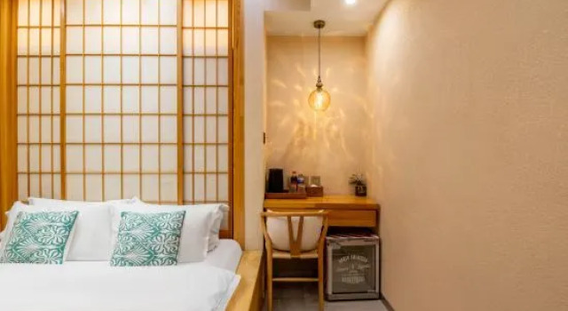 Люкс с видом на море Nayuta Smart Sea-view Hostel (Qingdao Yinhai Dashijie)