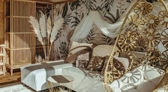 Коттедж Herbals Glamping domki na drzewie Mielno