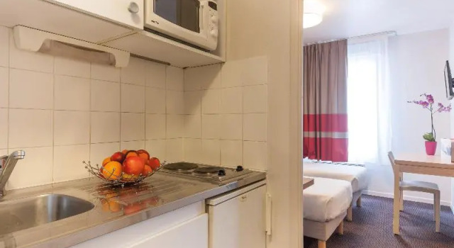 Студия с балконом AppartCity Classic Lyon Part Dieu Garibaldi