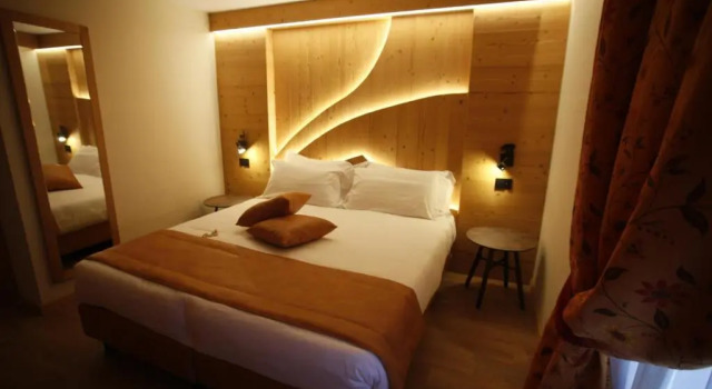 Двухместный номер Deluxe с видом на горы Hotel Petit Tournalin
