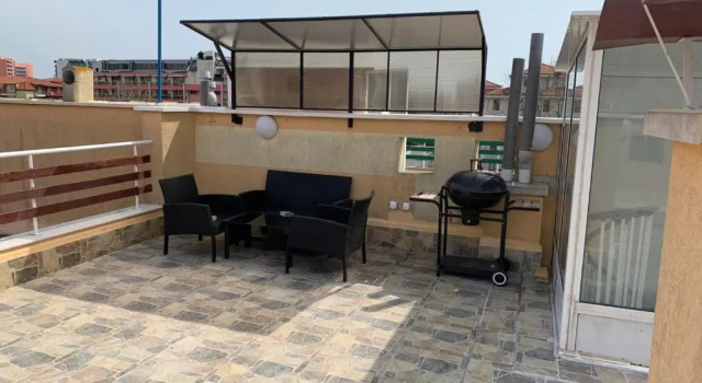Апартаменты 2-bedroom, 1- living room with folding divan, apartment with swimming pool and terrace