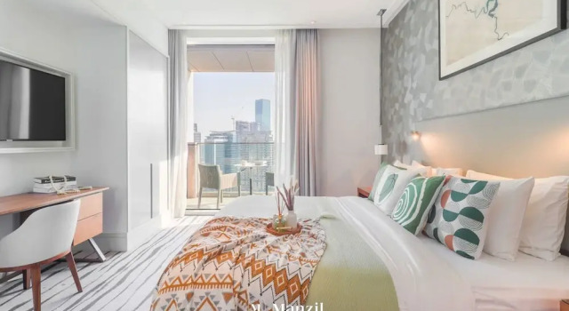 Апартаменты Lux 1BR Downtown Near Burj Khalifa Dubai Mall
