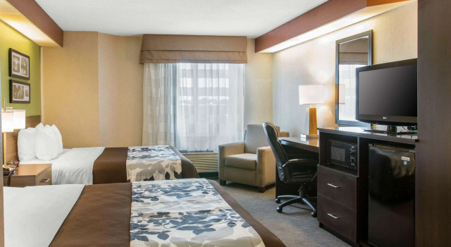 Четырёхместный номер Standard Sleep Inn & Suites Oregon - Toledo