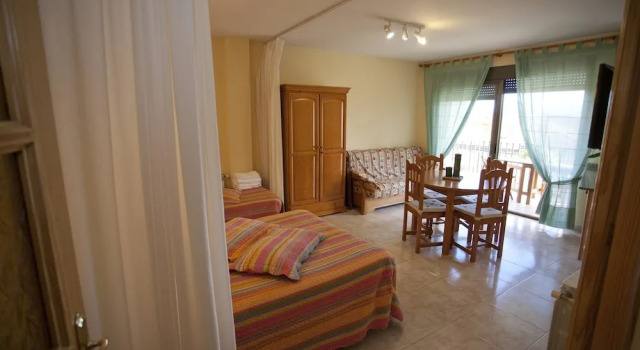Апартаменты c 1 комнатой с балконом Apartamentos Maribel