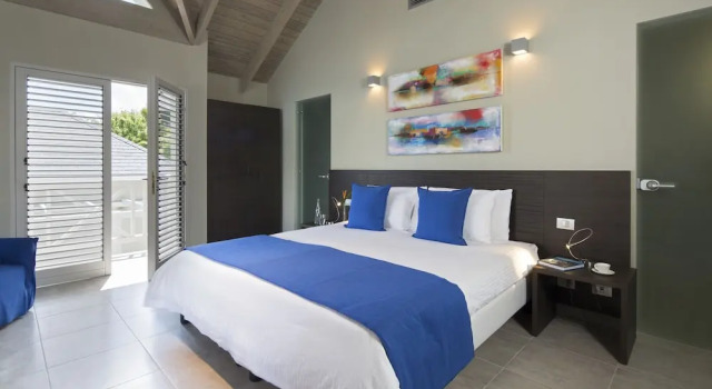 Номер Standard Пентхаус с 2 комнатами с балконом и с видом на гавань South Point Antigua Ocean Suites